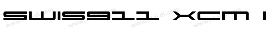 Swis911 xcm bt字体转换